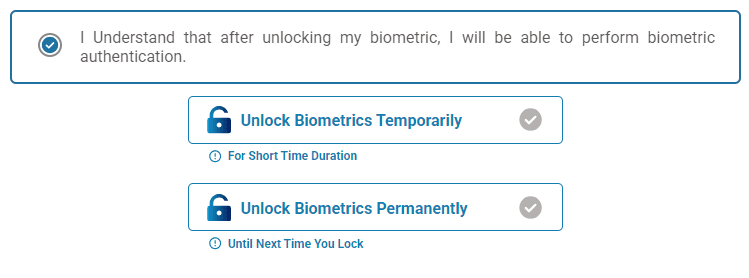 Aadhaar Unlock