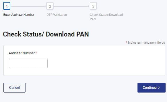 Download PAN