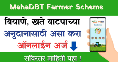 Biyane Khate Anudan MahaDBT Yojana