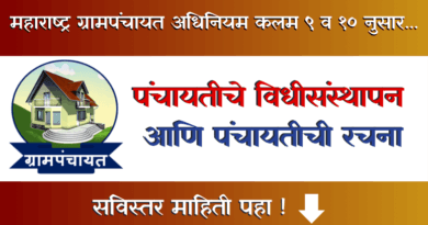 Panchayat Legal establishment and Structure