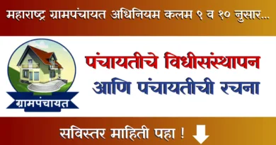 Panchayat Legal establishment and Structure