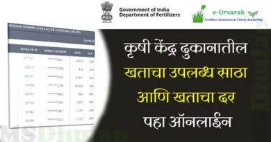 View available stocks of fertilizers and fertilizer rates