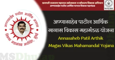 Annasaheb Patil Arthik Magas Vikas Mahamandal Yojana
