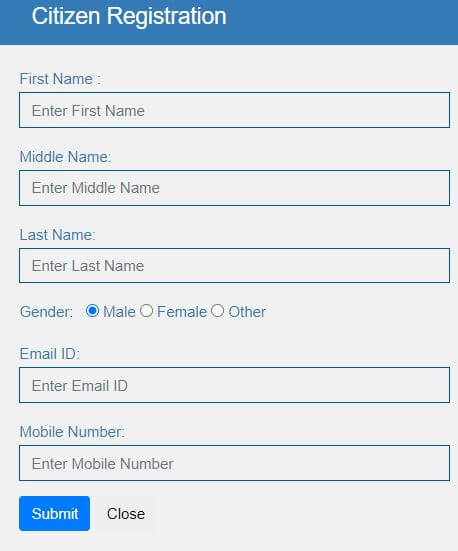 Citizen Registration