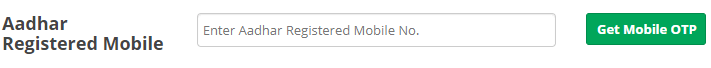 Aadhar Registered Mobile Aadhar Registered Mobile