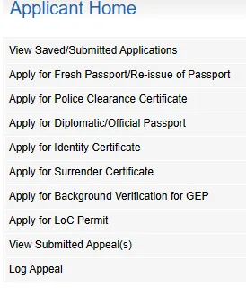 Apply for Fresh Passport/Re-issue of PassportApply for Fresh Passport/Re-issue of Passport