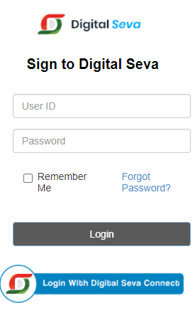 Sign to Digital Seva