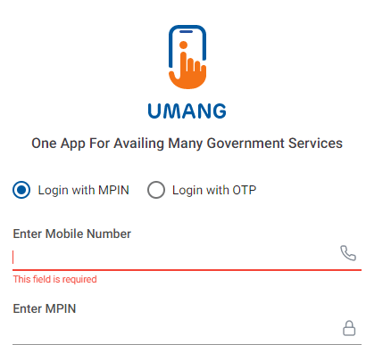 Login umang