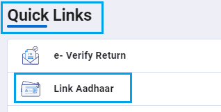 Link Aadhaar