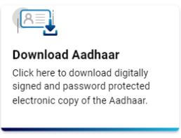 Download Aadhaar