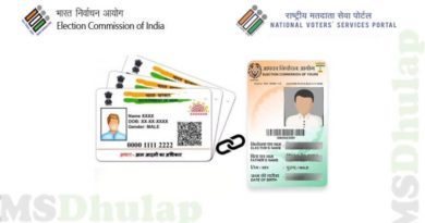 Linking of Aadhaar number with voter card