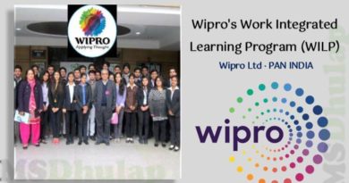 Wipro's Work Integrated Learning Program