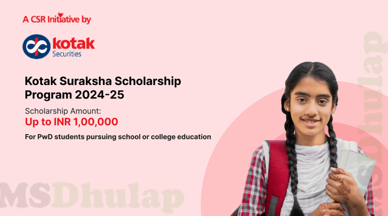 Kotak Suraksha Scholarship