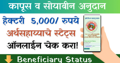 Kapus Soybean Farmers Beneficiary Status