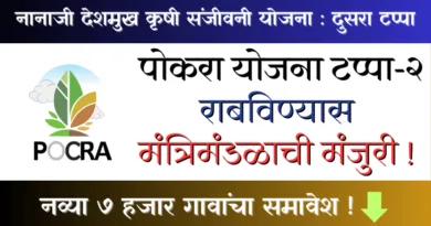 PoCRA Yojana Tappa Dusara : PoCRA Scheme