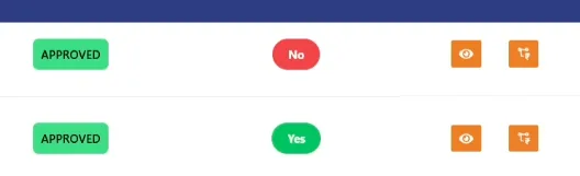 Applcation Status