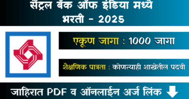 Central Bank of India Bharti