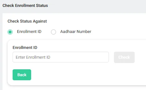 Check Enrollment Status