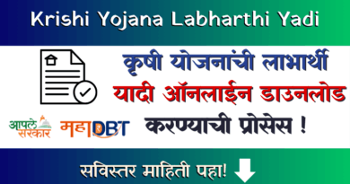 Krishi Yojana Labharthi Yadi