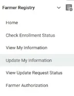 Update My Information