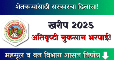 Kharif Ativrushti Nukasan Bharpai