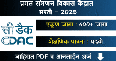 CDAC Bharti 2025