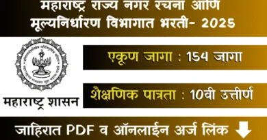 DTP Maharashtra Bharti 2025