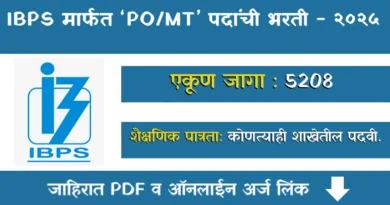 IBPS PO Bharti 2025