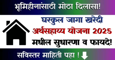 Gharkul Jaga Khareedi Arthasahayya Yojana