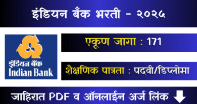 Indian Bank Bharti 2025