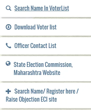 Download Voter list (Sthanik Swarajya Sanstha Matdar Yadi)
