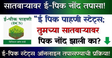 E Peek Pahani Status