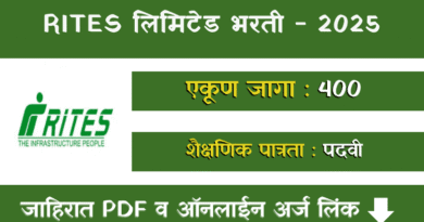 RITES Bharti 2025