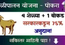 शेळीपालन योजना - Sheli Palan Yojana POCRA