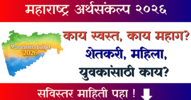 महाराष्ट्र अर्थसंकल्प - Maharashtra Budget 2026