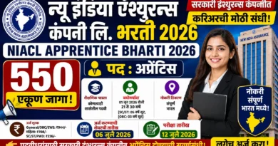 NIACL Apprentice Bharti 2026