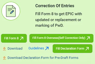 Correction Of Entries