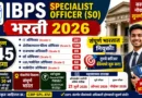 IBPS SO Bharti 2026