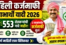 पहिली कर्जमाफी लाभार्थी यादी 2026 - Pahili Karjmafi Labharthi Yadi 2026