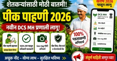 पीक पाहणी 2026 - Pik Pahani 2026