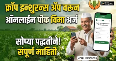 पीक विमा ॲप वरून ऑनलाईन अर्ज कसा करावा? संपूर्ण माहिती! पीक विमा ॲप - Crop Insurance App