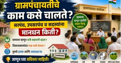 ग्रामपंचायतीचा कारभार कसा चालतो? सरपंच, उपसरपंच व सदस्यांना मानधन किती? ग्रामस्थ म्हणून गावच्या विकास कामात कसं सहभागी व्हायचं आणि विकासकामांवर लक्ष कसे ठेवायचं? जाणून घ्या सविस्तर माहिती! Grampanchayat ग्रामपंचायत