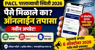 PACL Refund Status PACL परताव्याची स्थिती