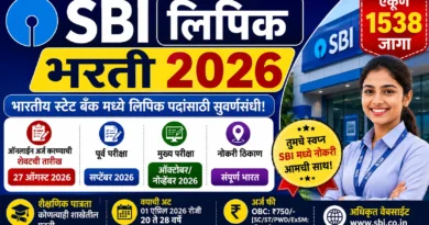 SBI Clerk Bharti 2026