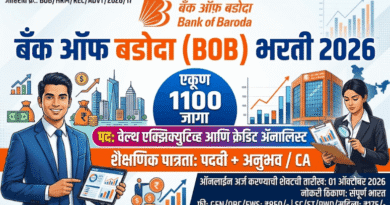 Bank of Baroda Bharti 2026