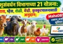 पशुसंवर्धन विभागाच्या योजना 2026 (Animal Husbandry Department Schemes)