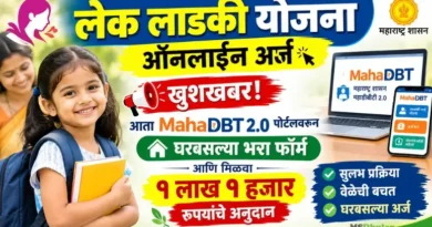 लेक लाडकी योजना ऑनलाईन अर्ज (Lek Ladaki Yojana Online Application)
